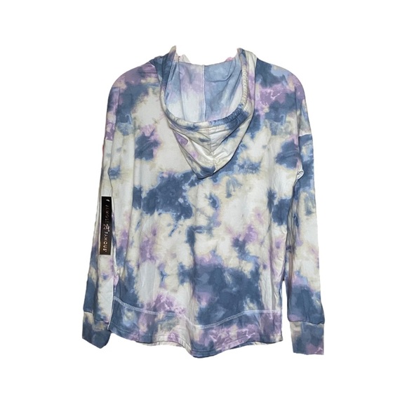 NWT Almost Famous Tie Dye Super Soft Lightweight Pullover hoodie medium - Picture 3 of 5
